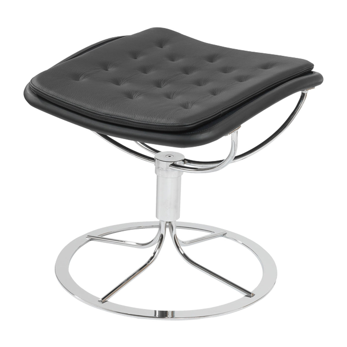 Bruno Mathsson Jetson 69 fotskammel. Velg understell