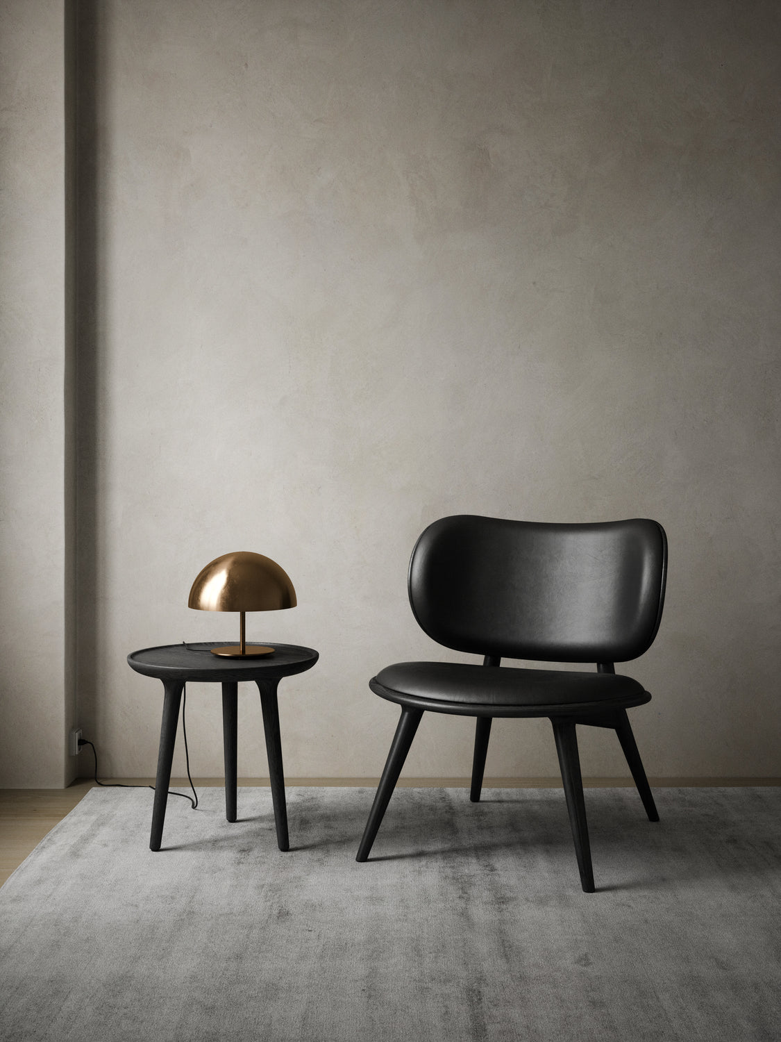 Mater Dome Lamp bordlampe, sort