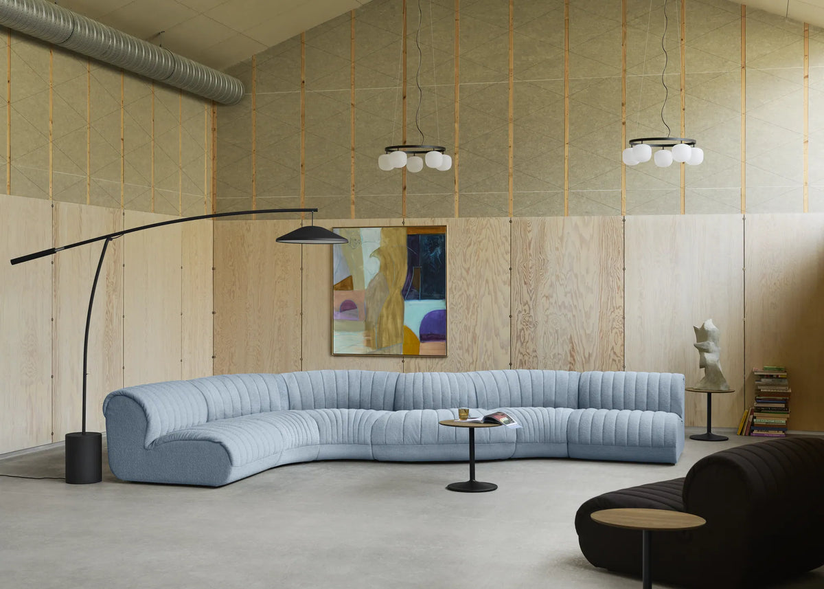 Muuto Contra gulvlampe. Anthracite Black