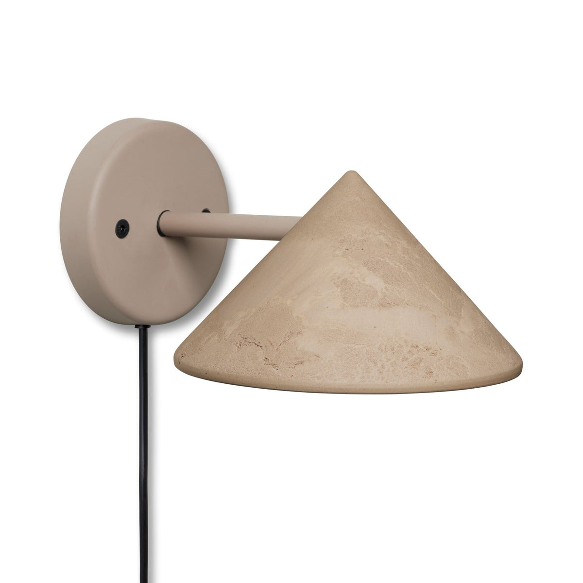 Mater Terra vegglampe med ledning. Velg farge