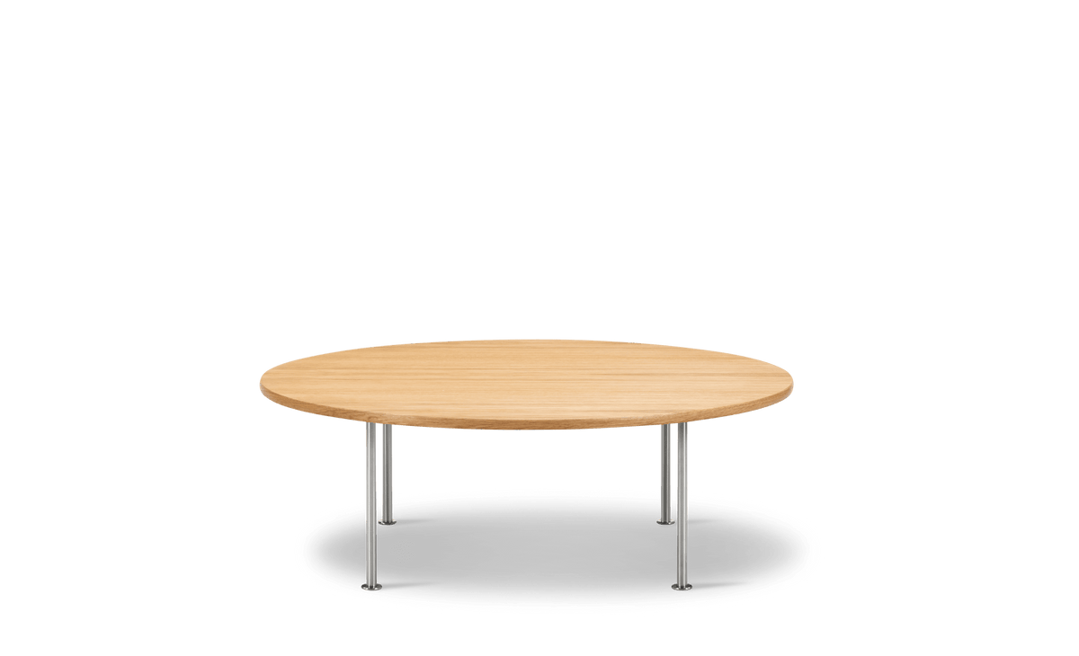 Fredericia Wegner Ox Table Ø120 cm. Velg understell og treverk.