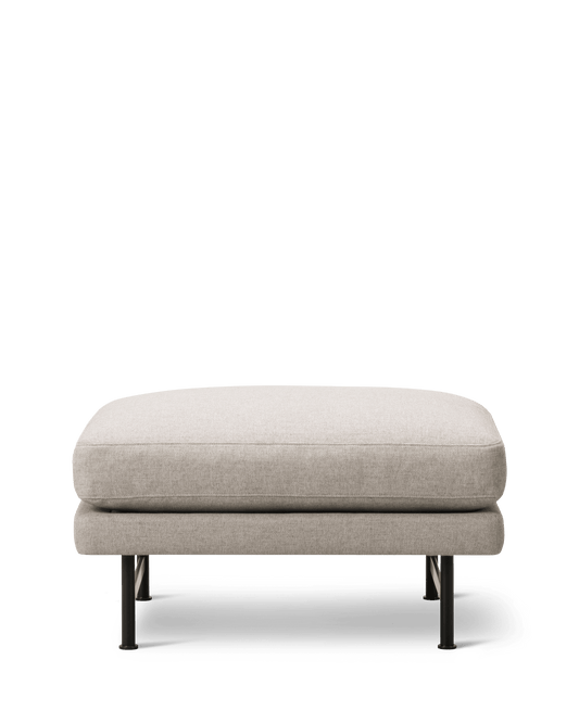 Fredericia Calmo Ottoman 80 × 65 cm. Velg tekstil og ben
