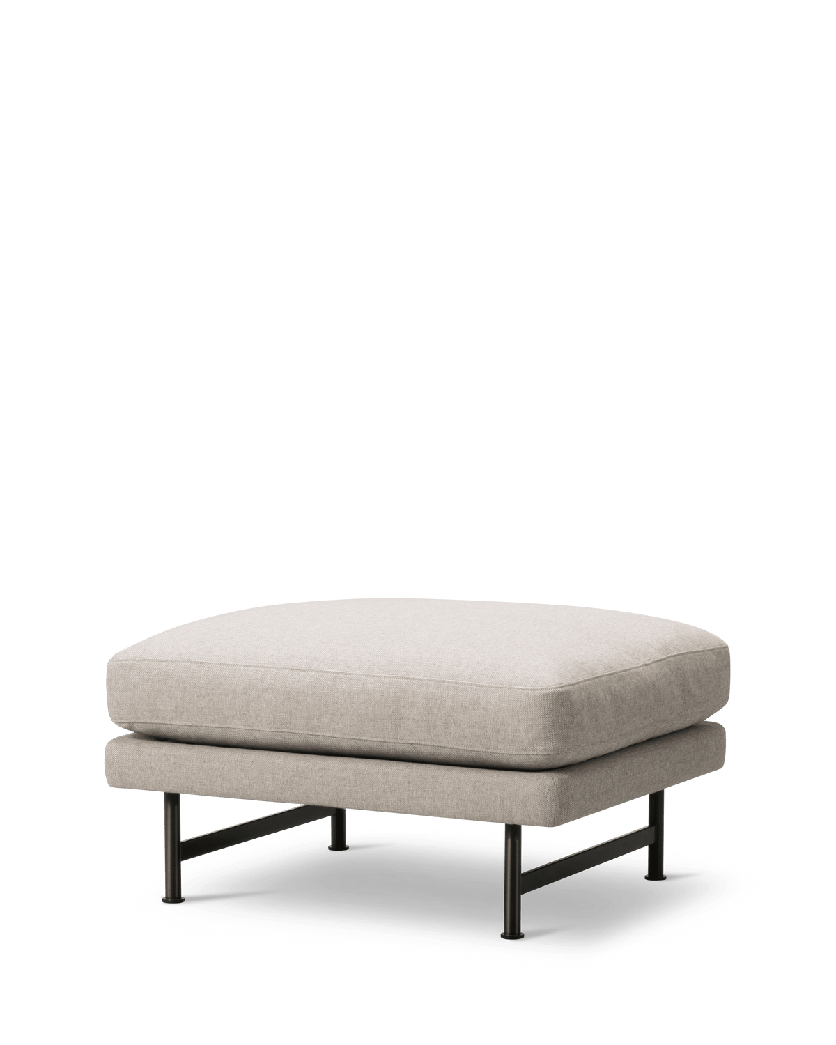 Fredericia Calmo Ottoman 80 × 65 cm. Velg tekstil og ben