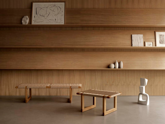 Carl Hansen BM0489S Table Bench bordbenk – miljøbilde
