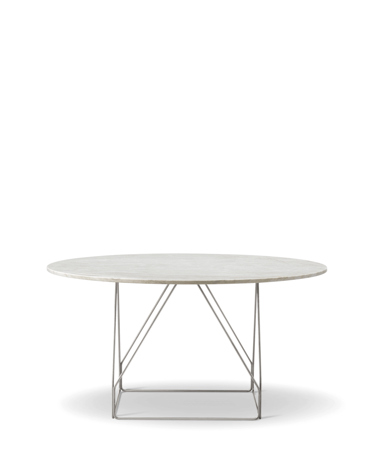 Fredericia JG Table Ø140 cm. Velg understell og bordplate.