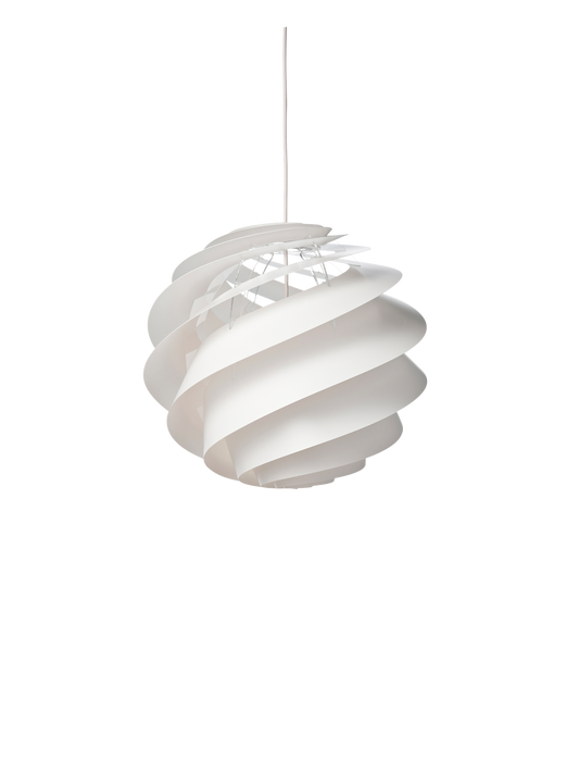 LE KLINT Modell 1313 Swirl 3 pendel – Medium – Ø40 × H35 cm, Standard