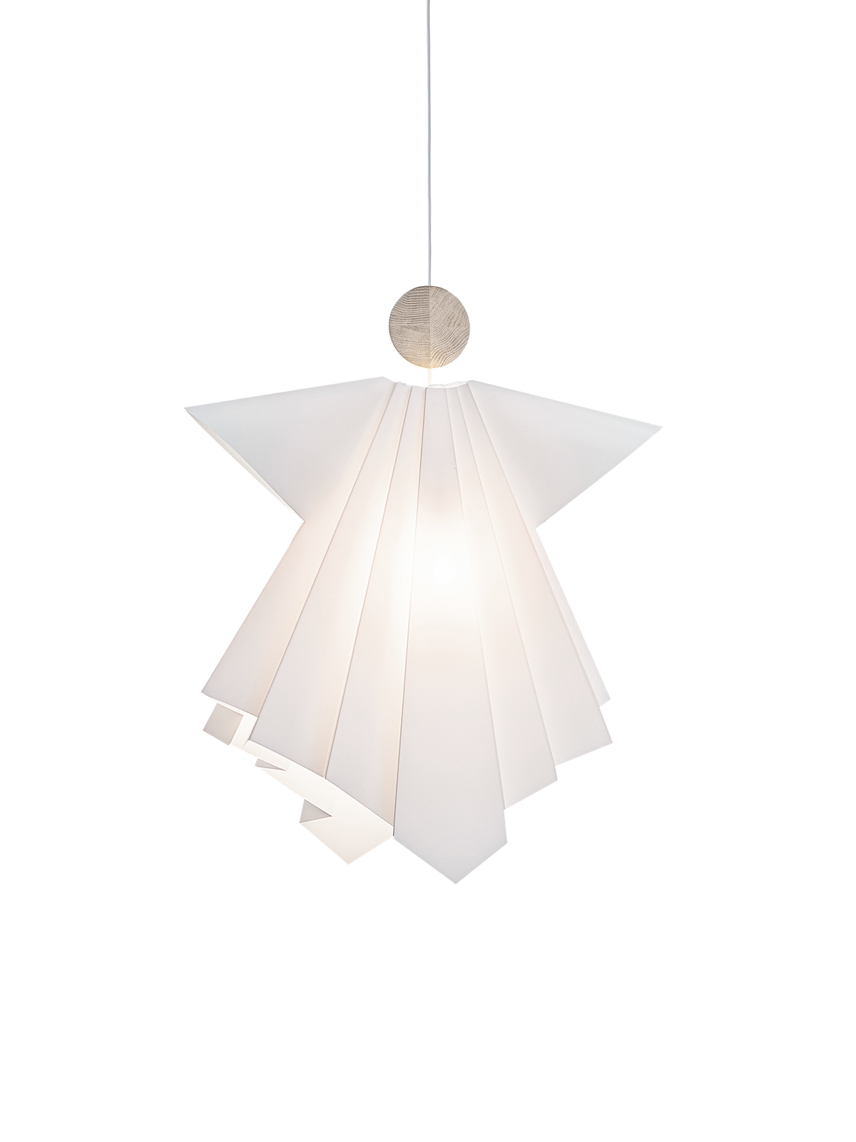 LE KLINT Angel Uriel engel med lys – X-Large – H88 cm