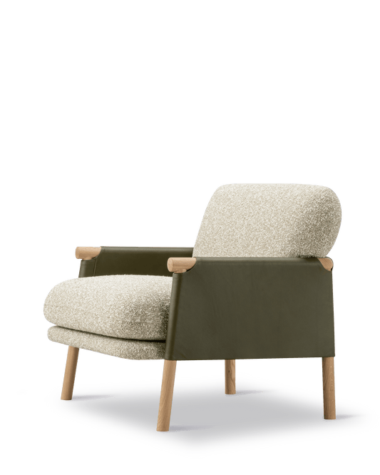 Fredericia Savannah Lounge Chair lenestol. Velg tekstil og puter