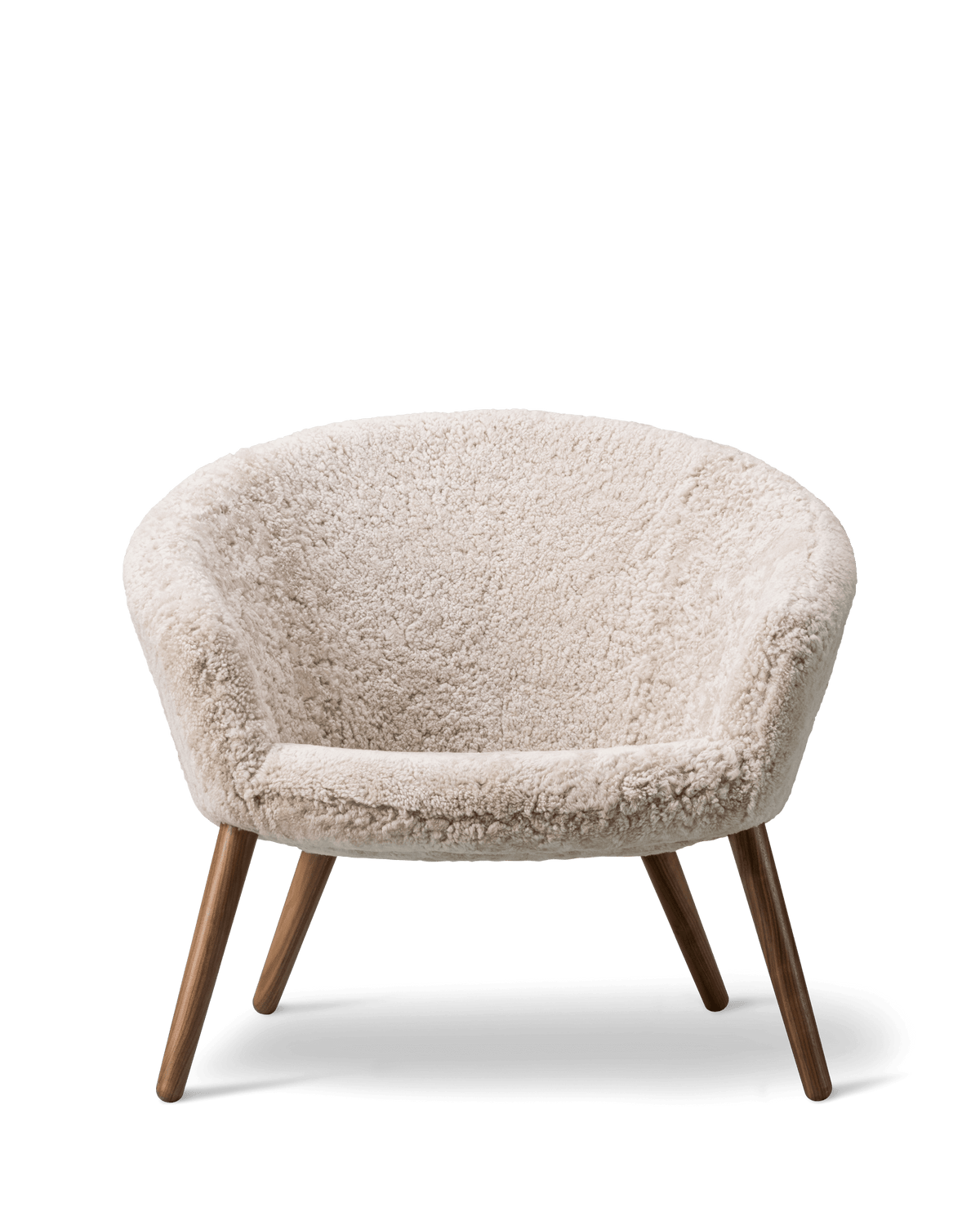 Fredericia Ditzel Lounge Chair trestell, saueskinn. Velg sete og treverk.