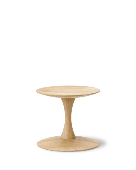Fredericia ND102 Trisse Taburet Ø32 cm. Velg treverk