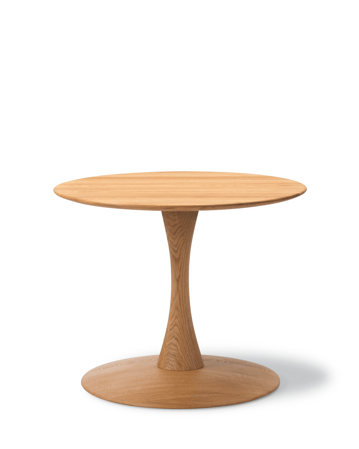 Fredericia ND104 Trisse Sofabord Ø68 cm. Velg treverk