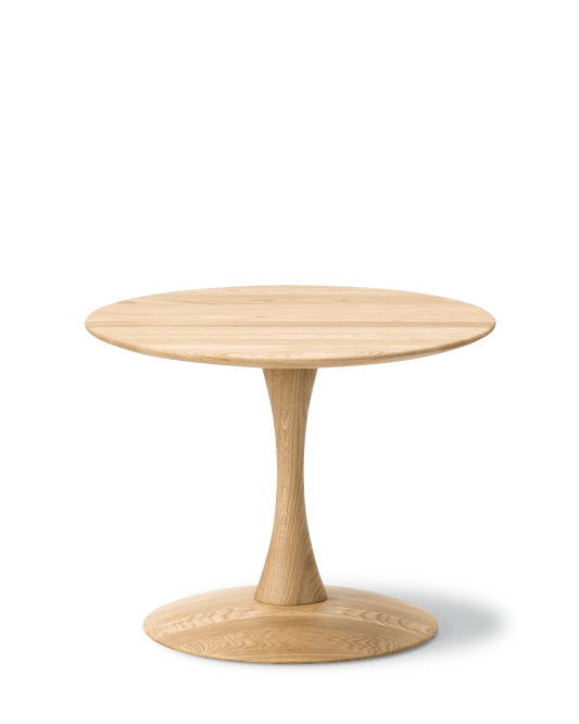 Fredericia ND110 Trisse Sofabord Ø55 cm. Velg treverk