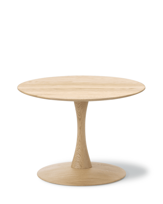 Fredericia ND112 Trisse Sofabord Ø75 cm. Velg treverk