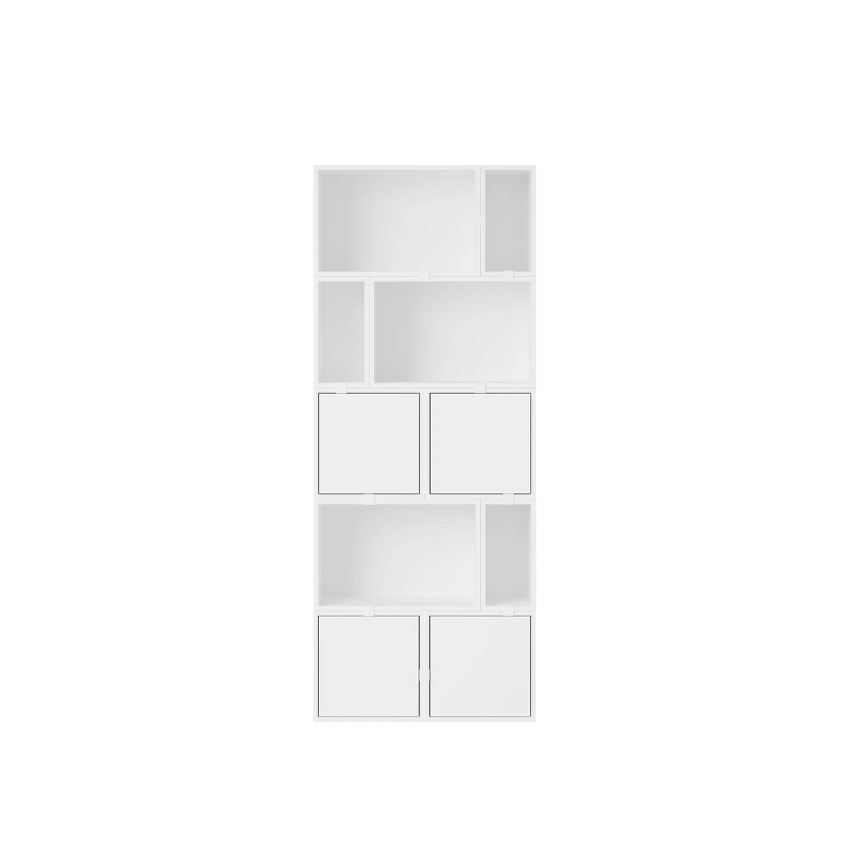 Muuto Stacked bokhylle. Velg konfigurasjon og farge.