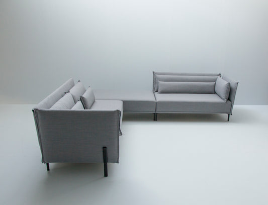 LK Hjelle Niu modulsofa Combo 8V (L 288 x D 206 cm). Velg tekstil