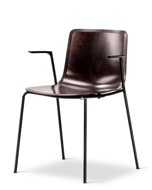 Fredericia Pato Paper 4 Leg Armchair Papershell-sete. Velg understell