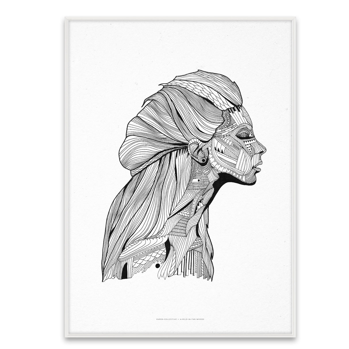 Paper Collective plakat, Invisible.