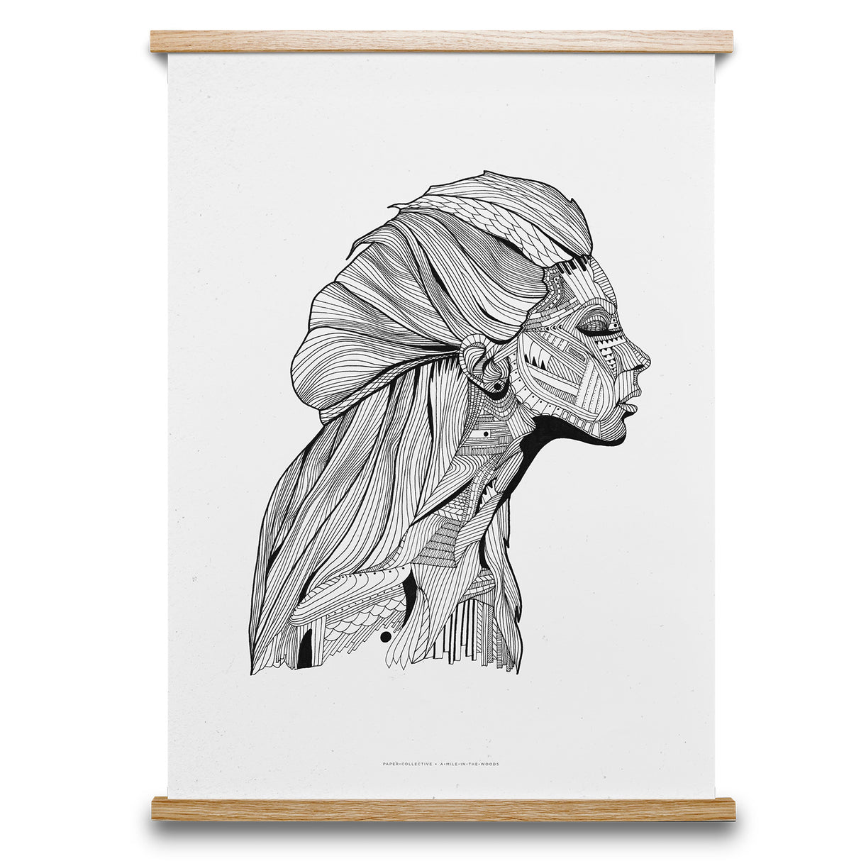 Paper Collective plakat, Invisible.