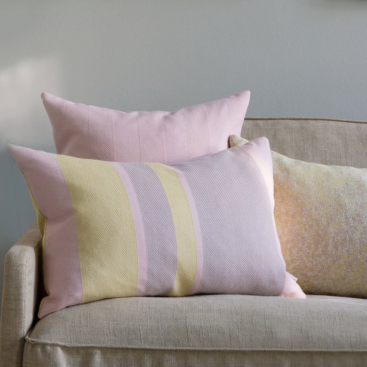 Gudrun Big Stripe pute, Yellow