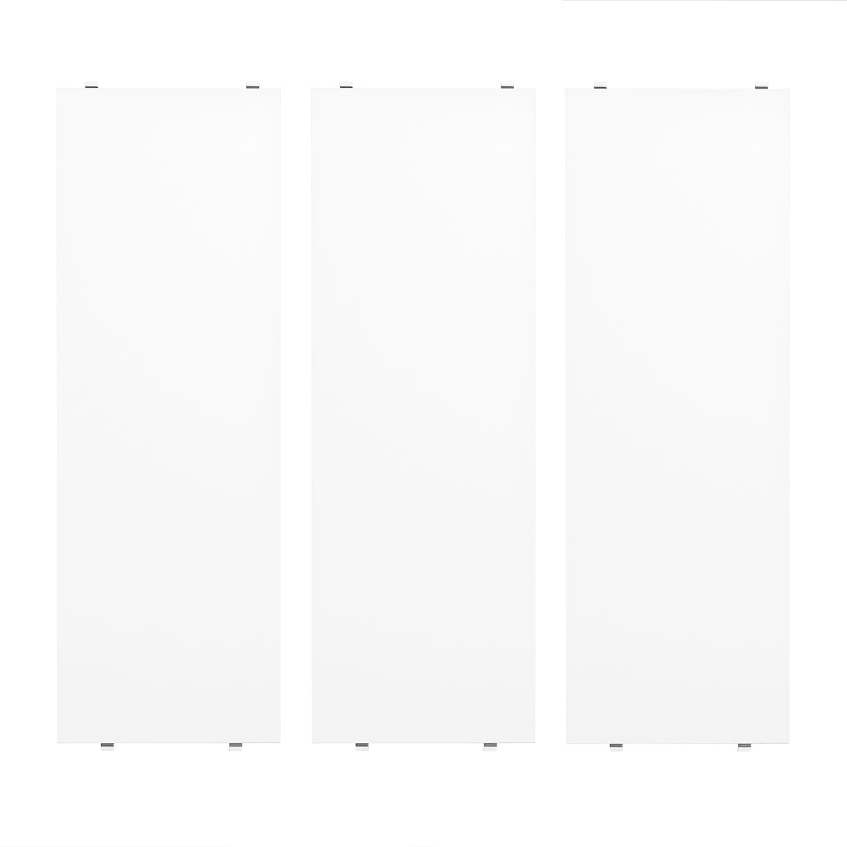 String hyllepakke 3.pk. 78 x 20 cm. Hvit. Bestillingsvare.