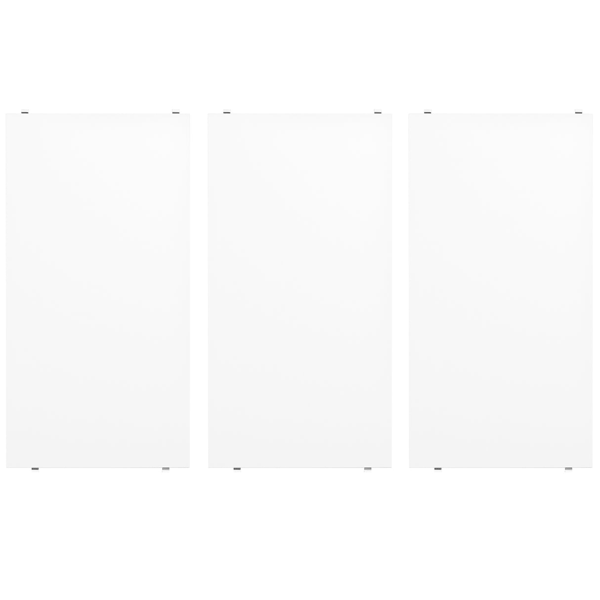 String hyllepakke 3.pk. 58 x 20 cm. Hvit. Bestillingsvare.