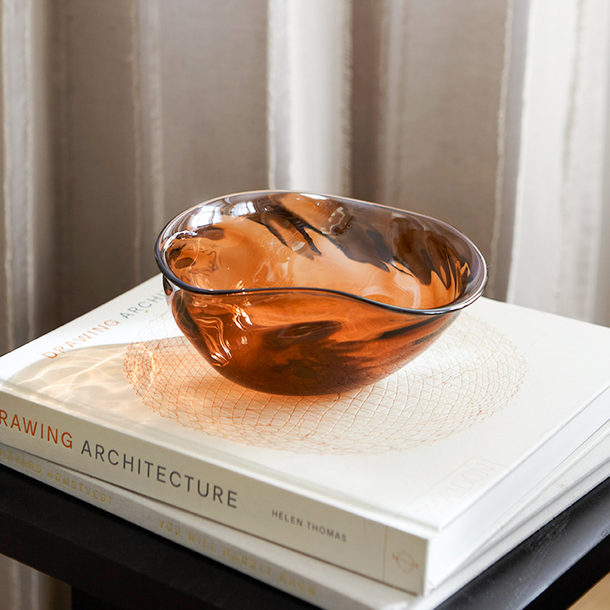 Essei Relief munnblåst skål