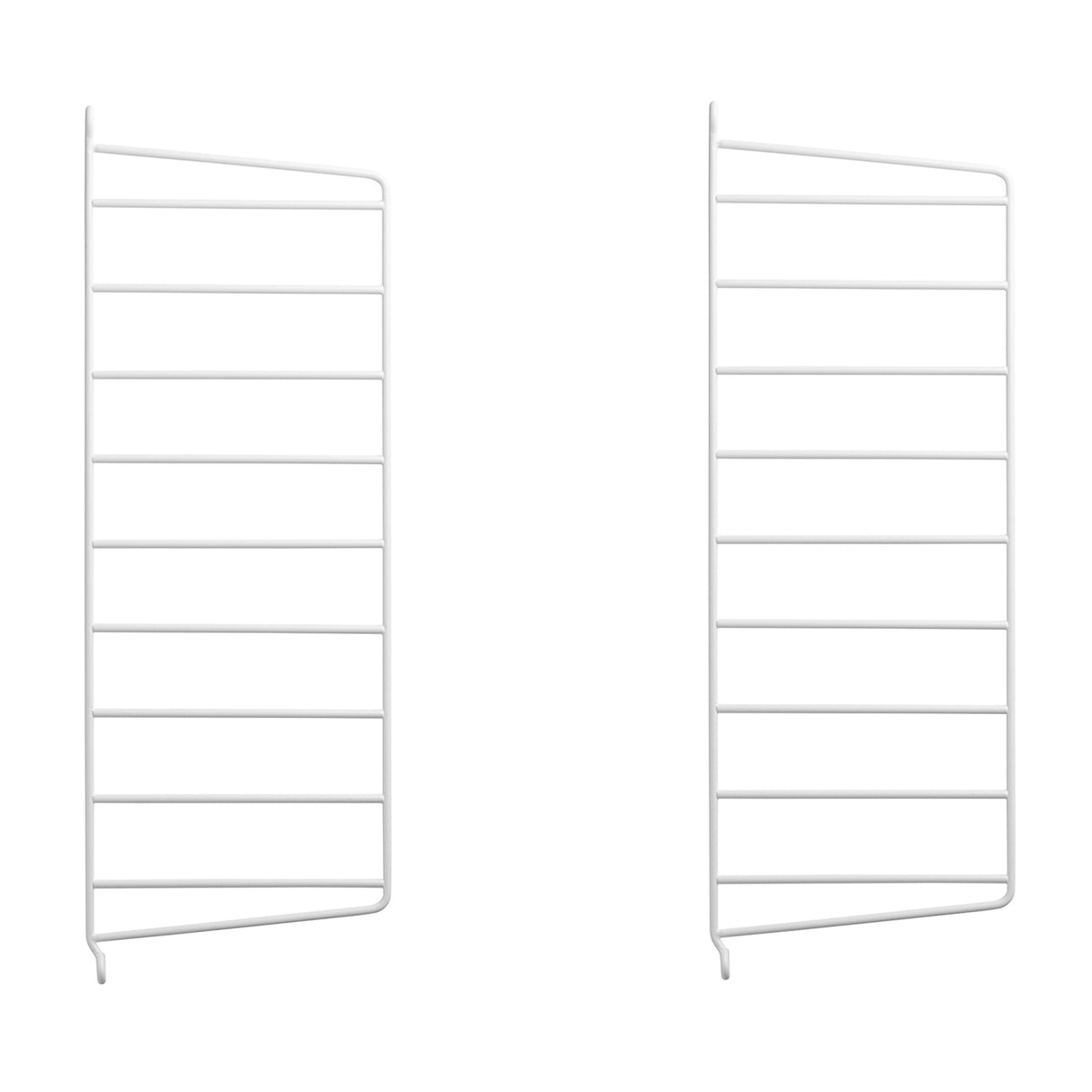 String vegg gavler 50 x 30 cm, 2 pk, i hvit. Bestillingsvare.