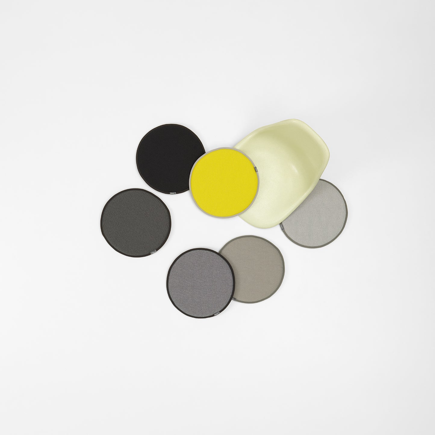Vitra Seat Dots Yellow/Pastel green