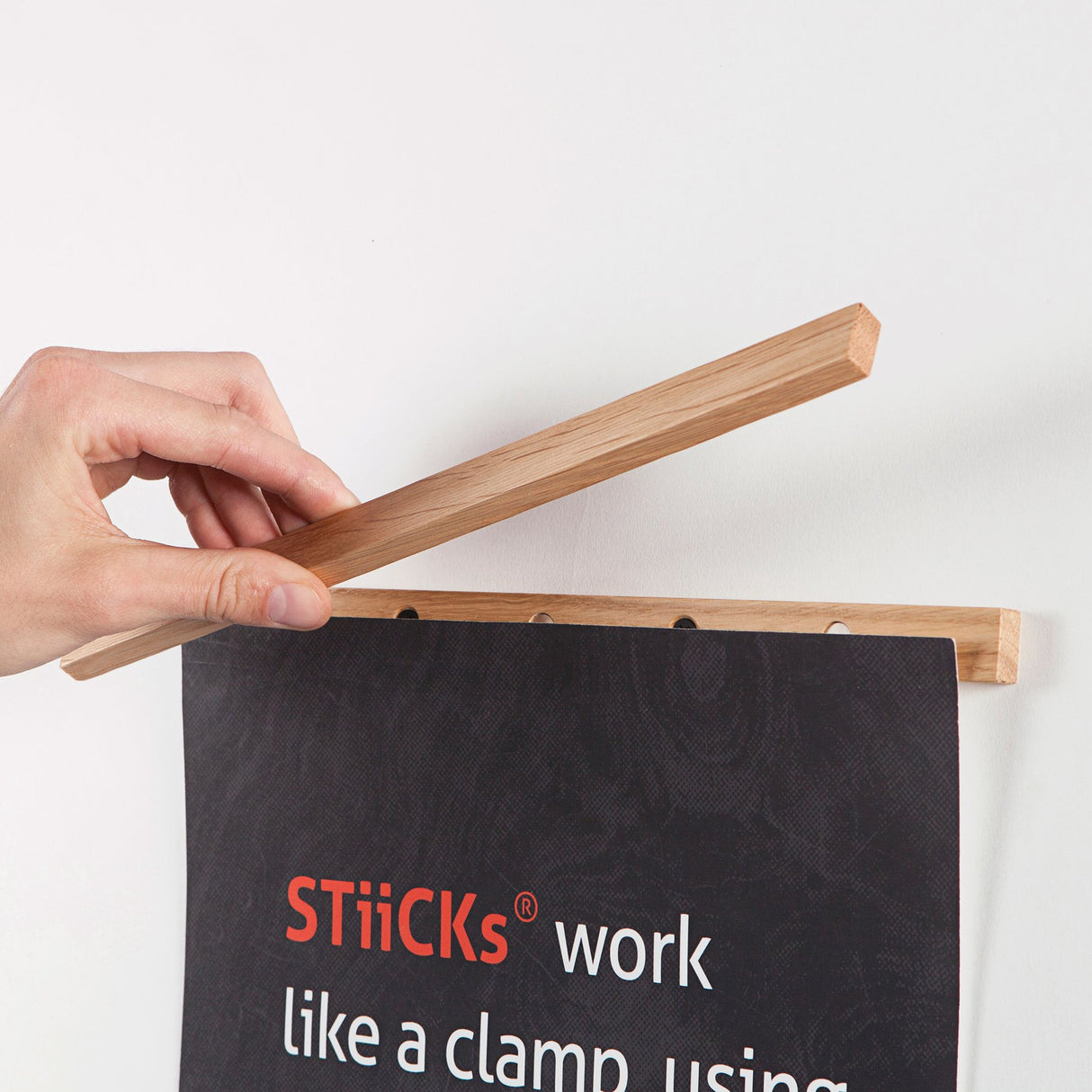 STiiCKs® magnetisk ramme for plakater.