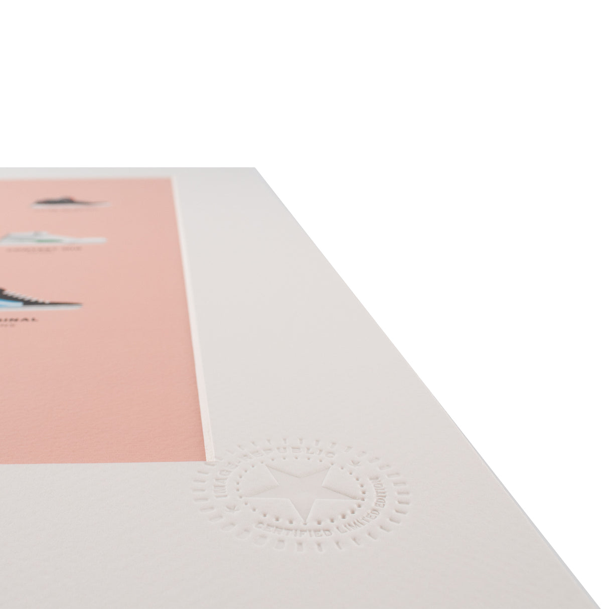 Image Republic Le Duo plakat "PLANCHE SNEAKERS" 40X50 cm.