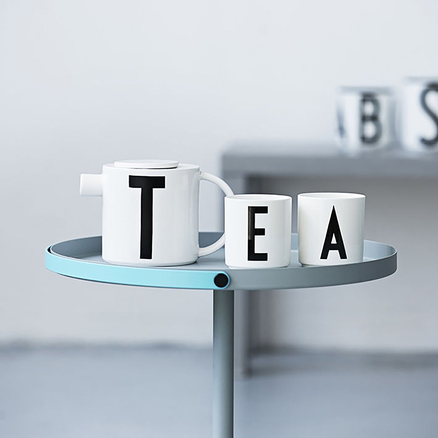 Design Letters Tekanne, Hvit