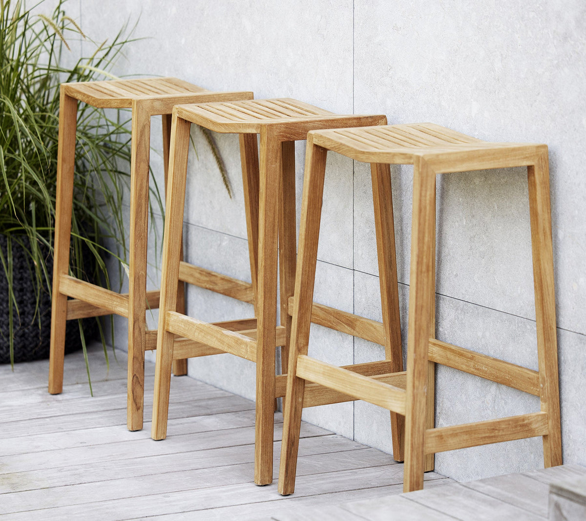 Cane-line Flip barstol – miljøbilde