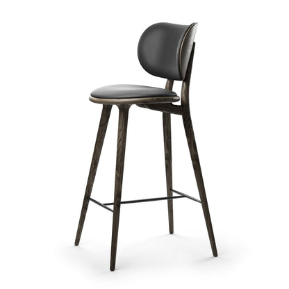Mater High Stool Backrest barstol. Velg utførelse og høyde