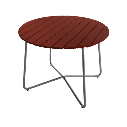 Grythyttan Bord 9A 100 cm rundt spisebord. Velg treverk og understell.