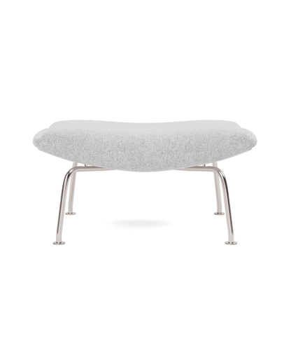 Fredericia Wegner Ox Ottoman fotskammel. Velg tekstil og understell.