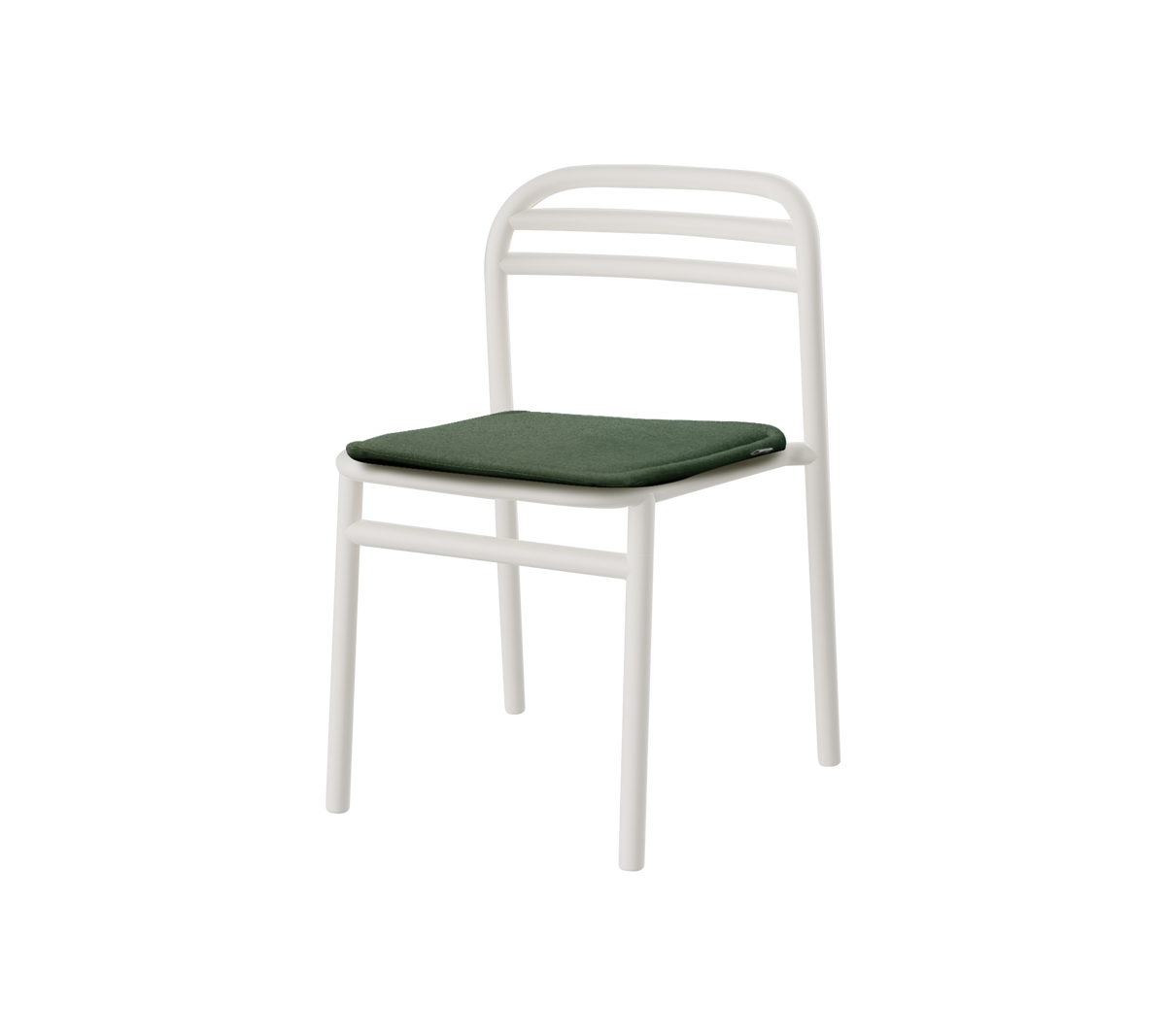 Cane-line Bliss spisestol – Sand, aluminium / Light green, Delight m/QuickDry & Airflow
