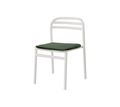 Cane-line Bliss spisestol – Sand, aluminium / Light green, Delight m/QuickDry & Airflow