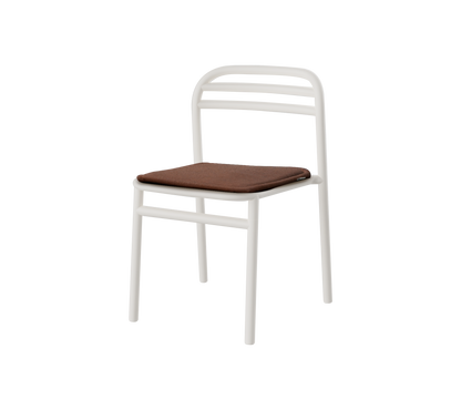 Cane-line Bliss spisestol – Sand, aluminium / Desert red, Delight m/QuickDry & Airflow