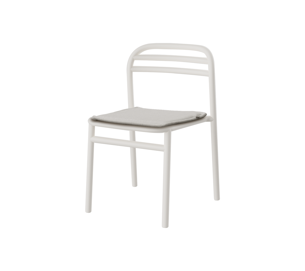Cane-line Bliss spisestol – Sand, aluminium / Sand, Natté m/QuickDry & Airflow