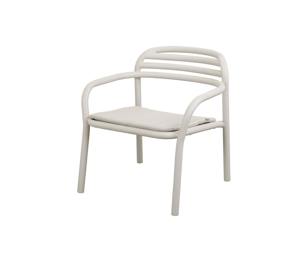Cane-line Bliss loungestol – Sand, aluminium / Sand, Natté m/QuickDry & Airflow