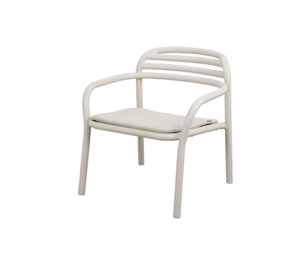 Cane-line Bliss loungestol – Sand, aluminium / Sand, Natté m/QuickDry & Airflow