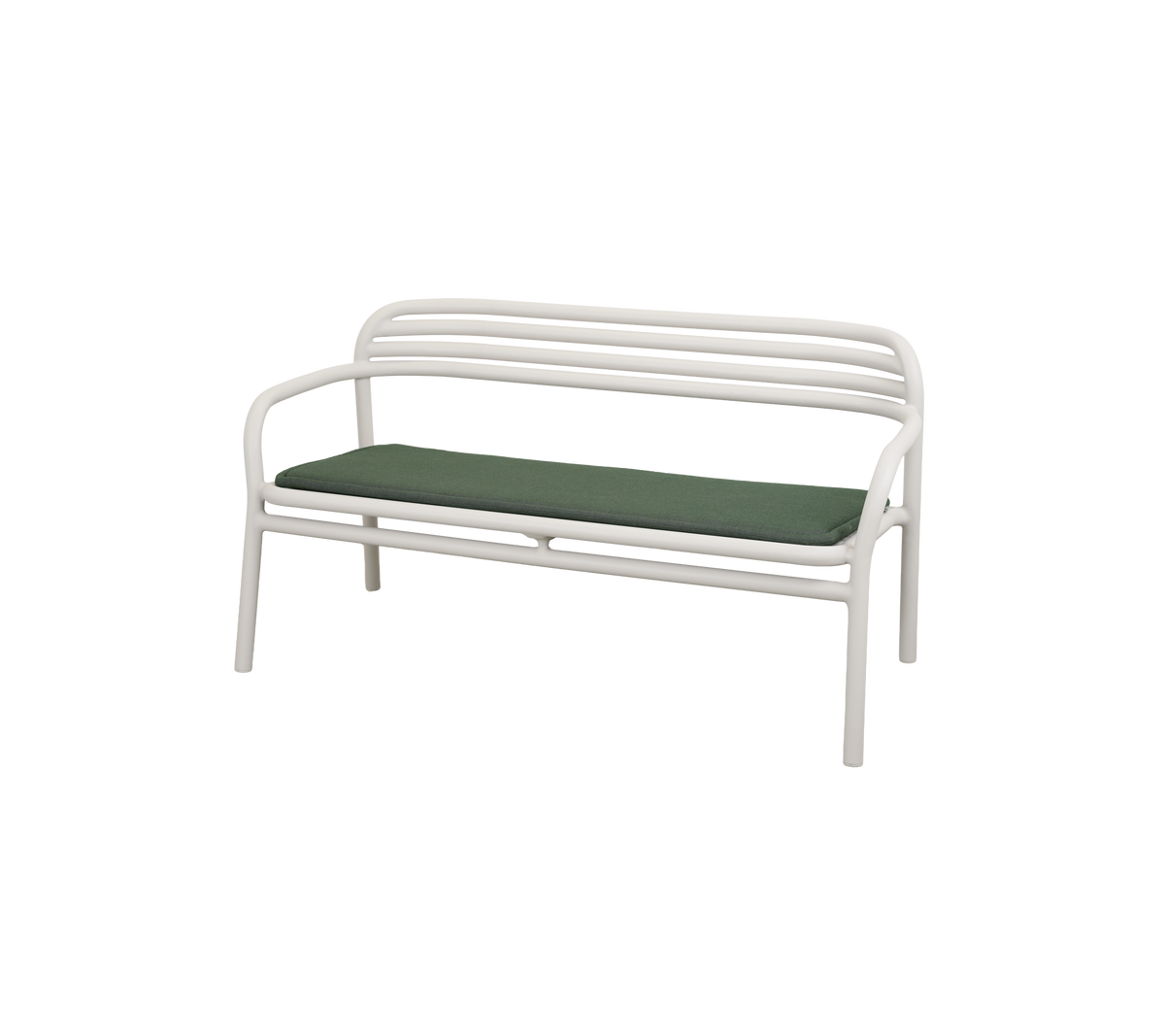 Cane-line Bliss sofa – Sand, aluminium / Light green, Delight m/QuickDry & Airflow