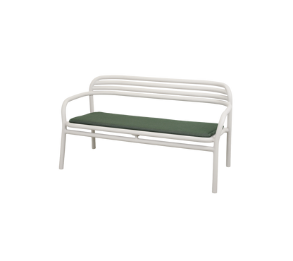 Cane-line Bliss sofa – Sand, aluminium / Light green, Delight m/QuickDry & Airflow
