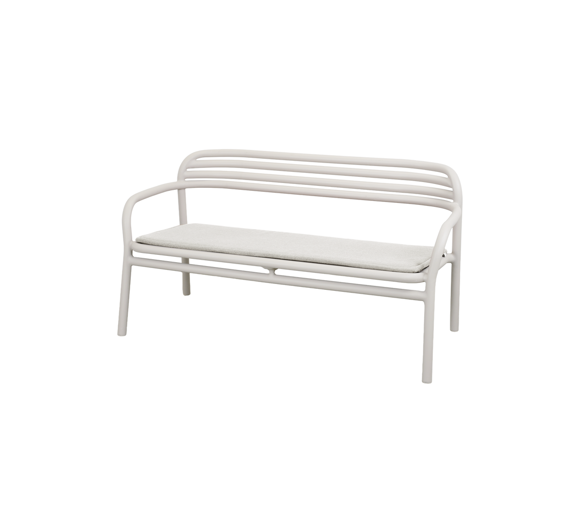 Cane-line Bliss sofa – Sand, aluminium / Sand, Natté m/QuickDry & Airflow