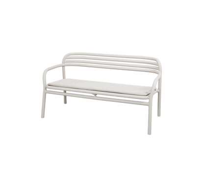 Cane-line Bliss sofa – Sand, aluminium / Sand, Natté m/QuickDry & Airflow
