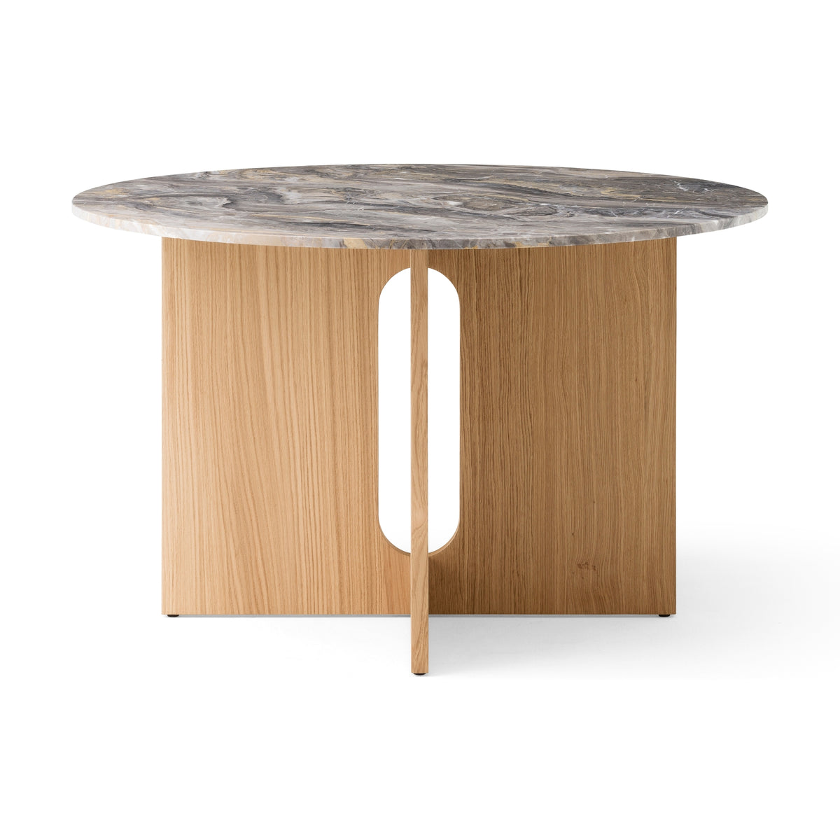 Audo Copenhagen Androgyne Dining Table spisebord Ø 120 cm. Velg understell og bordplate