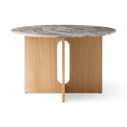Audo Copenhagen Androgyne Dining Table spisebord Ø 120 cm. Velg understell og bordplate