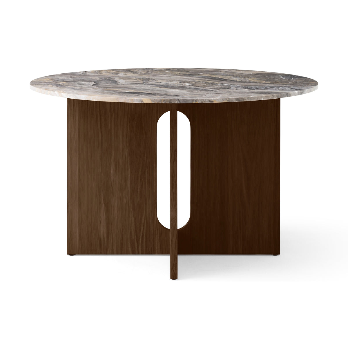 Audo Copenhagen Androgyne Dining Table spisebord Ø 120 cm. Velg understell og bordplate