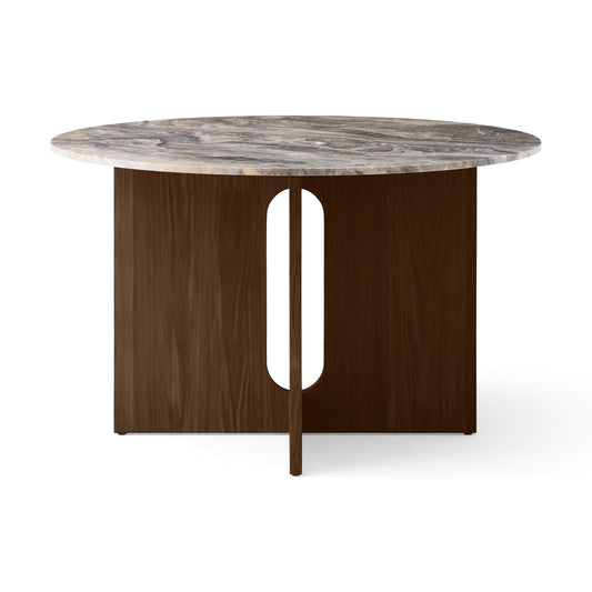 Audo Copenhagen Androgyne Dining Table spisebord Ø 120 cm. Velg understell og bordplate