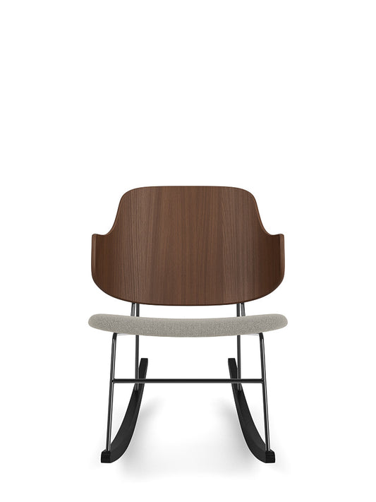 Audo Copenhagen The Penguin Rocking Chair gyngestol, polstret sete. Velg tekstil og rygg